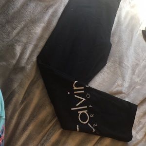 Calvin Klein performance stretch Capri